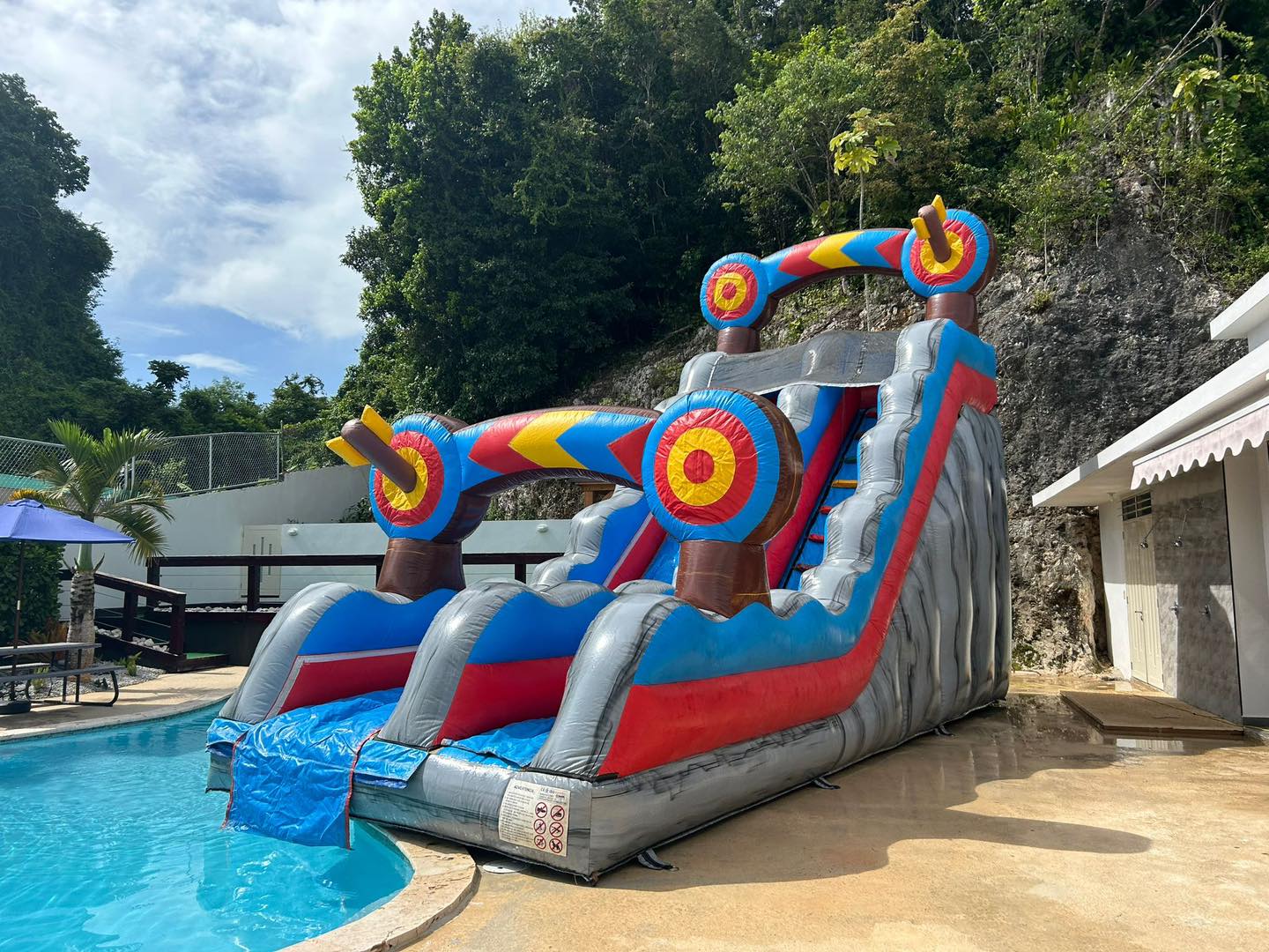Chorrera para piscina de 22'