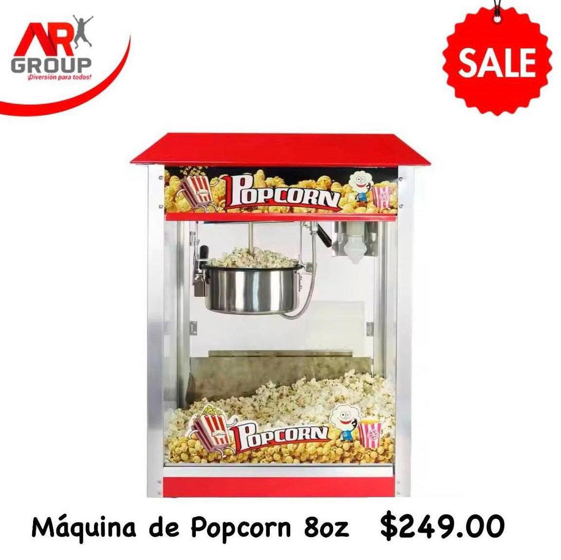 Maquina de popcorn 8oz