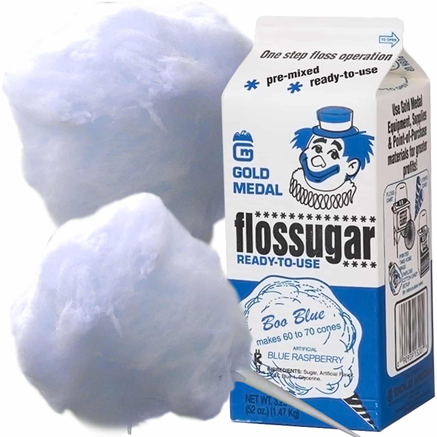 Floss Sugar Blueberry